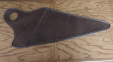 Colchón de cuero y gamuza/tapa tanque de gasolina moto ez pistola de acceso o bolsa de almacenamiento