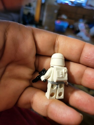 Lego Snow trooper mini-figure 4504 C16-4 - Picture 4 of 5
