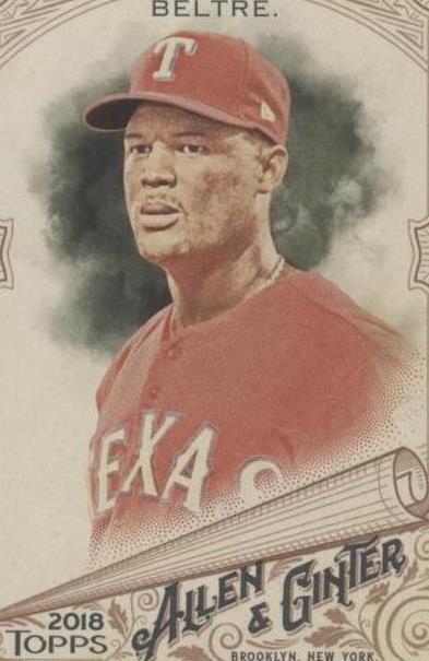 2018 Topps Allen & Ginter - Adrian Beltre #73 - 1 of 1