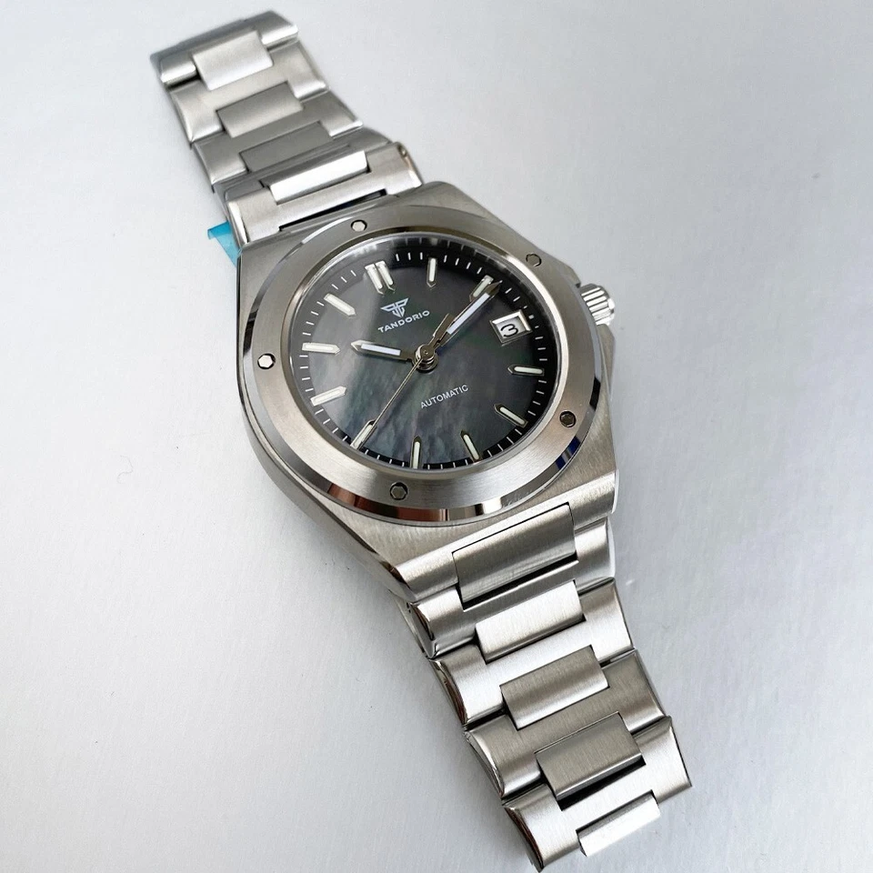 Reloj Tandorio 2025 Nuevo MOP Business Engineer NH35A Automático Hombre Cristal Zafiro Foto 4 de 4