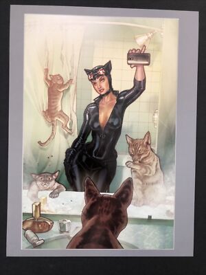 Catwoman #34 COVER DC Comics Poster Print 9x11.5