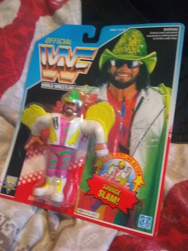 Wwf Hasbro Macho Man Randy Savage Moc...