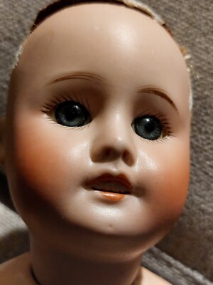 Ancienne Poupée SFBJ Moule 60 – 43 Cm, Paris 2/0, Porcelaine, France