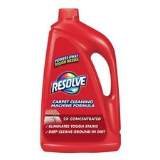 Resolve Carpet Steam Cleaner Solution, 60oz Bottle, 2X Concentrate 0.41 per fl oz