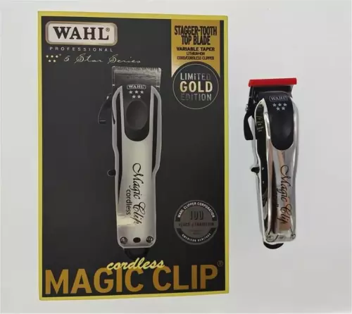 Silver Wahl 8148-100 Professional 5-Star Limited Edition Cordless Magic C New - Picture 3 of 7