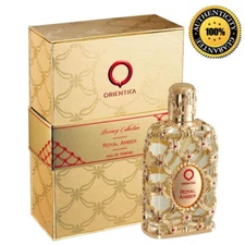 2.7 Ounce Orientica Luxury Collection Royal Amber for Unisex Eau de Parfum Spray
