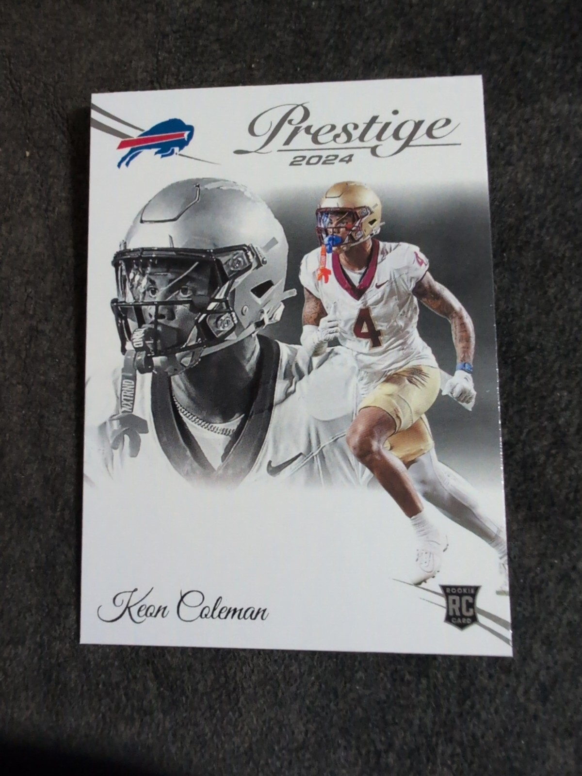 2024 Panini Prestige #339 Keon Coleman Buffalo Bills Rookie Football Card