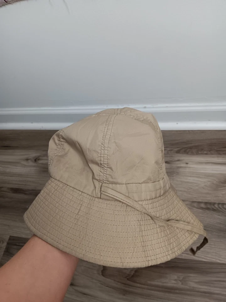 Sombrero de cubo Orvis Fishing Boonie bronceado empaquetable para mujer ajustable hecho en EE. UU. Foto 2 de 3