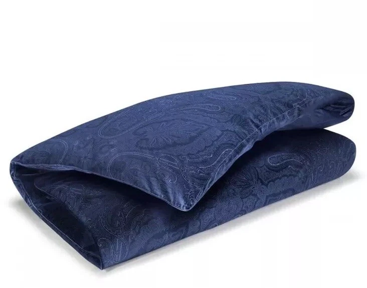 Funda nórdica Ralph Lauren Home Doncaster azul marino cachemir 400TC ~ completa / reina Foto 3 de 4