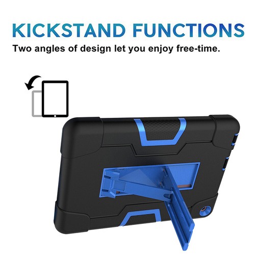 For Amazon Fire 7 Fire HD 8 HD 10 Plus Case Hybrid Protective Rugged Hard Back - Picture 109 of 149