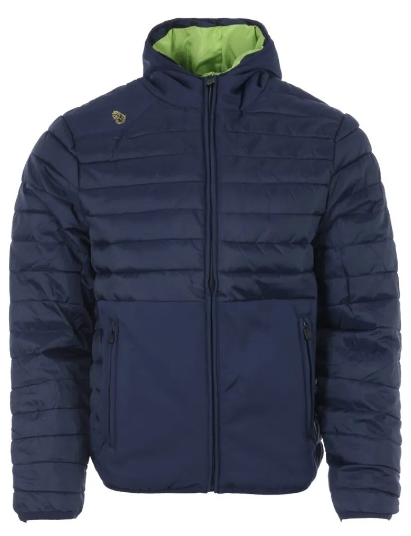 Luke 1977 Mens Bubbla Puffer Jacket in Navy Large New With Tags