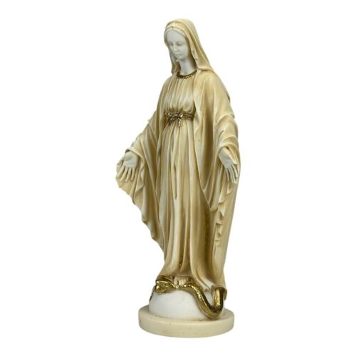 Jungfrau Maria Mutter Jesu Heilige Muttergottes Madonna Grau Statue Skulptur ... - Bild 2 von 9