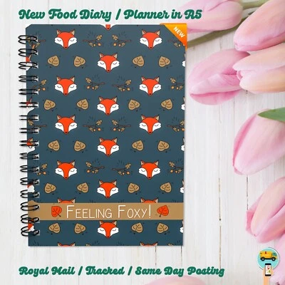 FABULOUS PLANNING A5 Diet Diary Slimming FOR Weight Loss Tracker Diet Planner Food Journal LOG 🦊