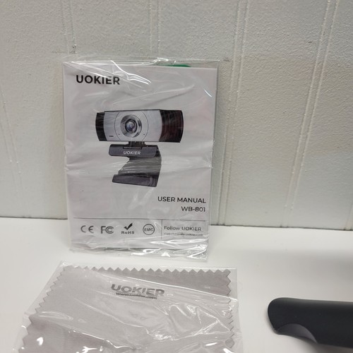Uokier Webcam WB- 801 Full HD 1080 P Web Camera Open Box - 第 5/7 張圖片