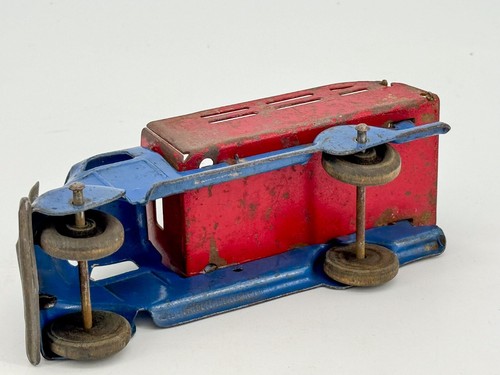 Early 6.5" Marx Studebaker Truck Cab Over Man Cave Wyandotte Toy Steel NICE! - Picture 17 of 23