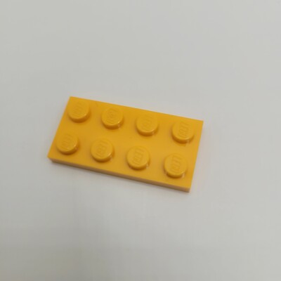 Lego Flat Plate Yellow 4x2 2x4 Replacement Part Piece