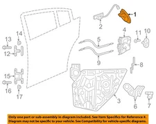 CHRYSLER OEM 13-18 Charger Rear Door Lock Hardware-Handle, Outside 1MZ81MGMAG