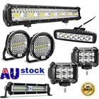 LED Work Light Bar Flood Spot Lights Driving Lamp Offroad Car Truck Strip Light