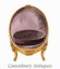 empire gilt tub arm chair - couch sofa gilt sefurat