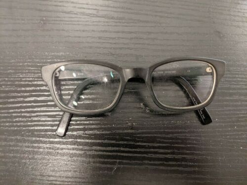 Eco Optics Eyeglasses Black Eye Glasses Frames 50-20-145 mod 1052 mblk FREE SHIP - Photo 2/5