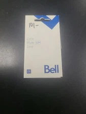 Bell Mobility Standard Sim Card - NEW