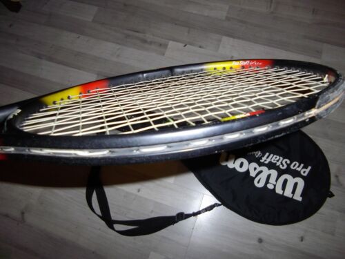 RAQUETTE TENNIS WILSON PRO STAFF CLASSIC 6.1 SI MANCHE 2 4 1/4 - Imagen 6 de 8