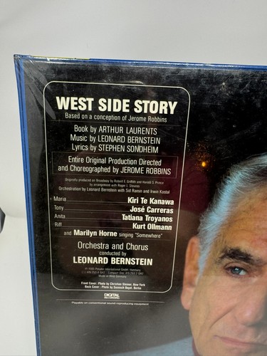 Brand New Sealed Leonard Bernstein – West Side Story - Vinyl LP UK Import - Picture 5 of 5