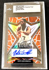 1/1 NATE ARCHIBALD 2022 LEAF EXOTIC AUTO PRISMATIC PROOF GIRAFFE PRIZM G4567