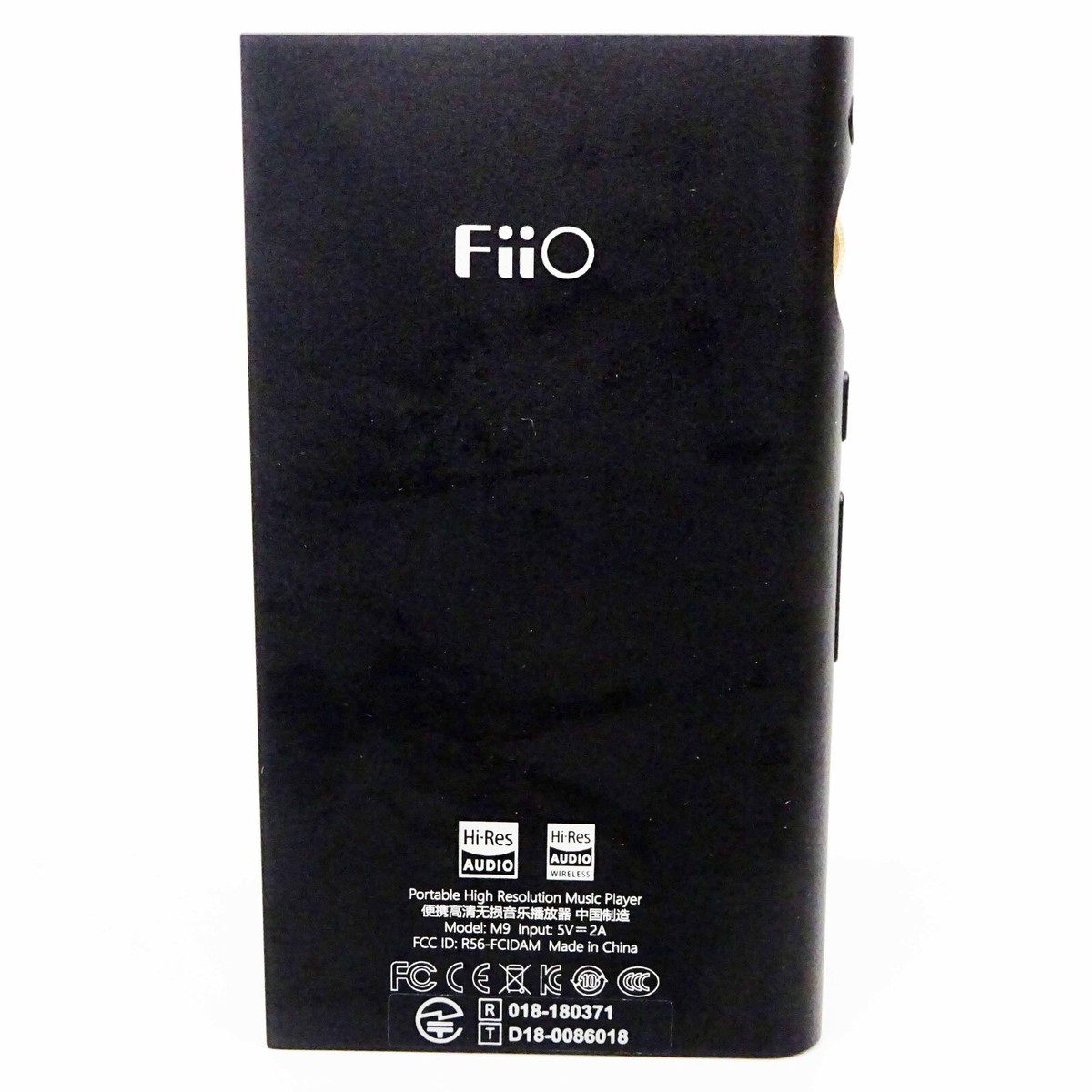 FiiO M9 Wireless Portable Music Player High-Resolution Black FIO