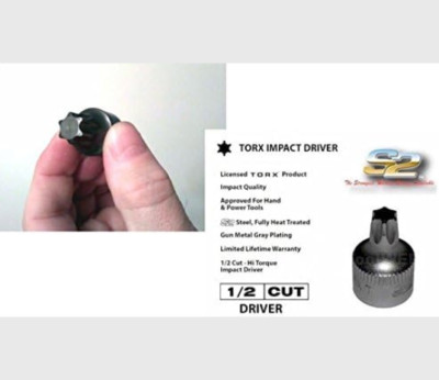 Rare Impact Quality Torx T20 Low Profile Short Socket