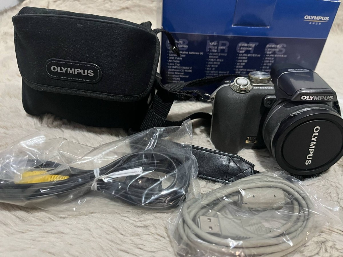 Olympus SP-550 UZ 7.1MP Digital Camera - Gray for sale