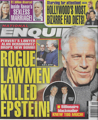 National Enquirer Jeffrey Epstein Star Diets Reese Witherspoon Vladimir