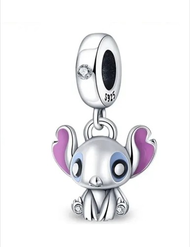 Stitch Charm Dangle S925 Charm For Snake Bracelet Chain Lilo & Stitch ๐๏ธ - Picture 5 of 6
