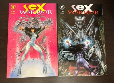 SEX WARRIOR #1-2 (Dark Horse Comics 1991) -- #1 2 -- FULL Set