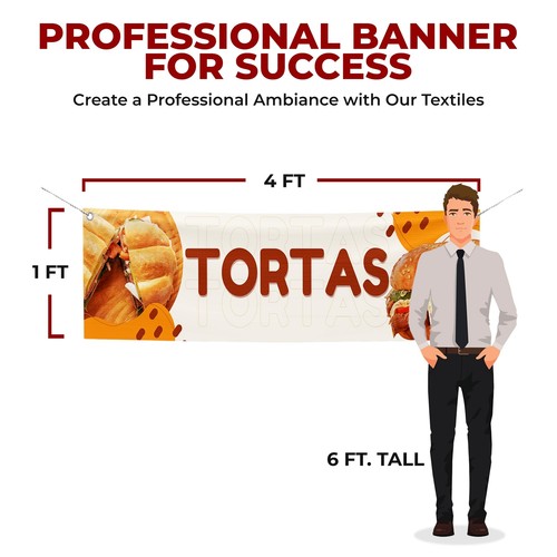 Outdoor Polyester Banner with 4 Holes, HD Printing for Food & Beverage Promo USA - Picture 147 of 151