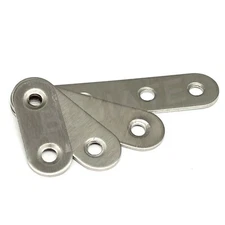Stainless Steel Repair Plate Flat Straight Fixing Mending Corner Brace Bracket