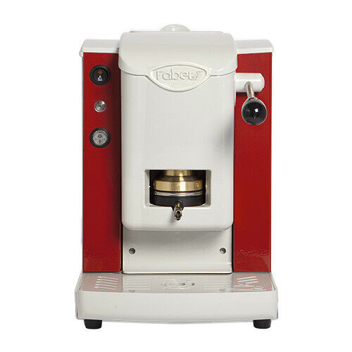 Macchina Caffe FABER SLOT PLAST a Cialde Carta ESE 44mm Pressa Cialda in OTTONE - Foto 2 di 6