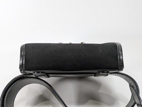 Gucci Horsebit Bum bag purse Black suede leather Authentic - Picture 8 of 19