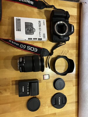 Canon EOS 6D 20.2 MP Digital SLR Camera - Black (with EF L IS USM 24-105mm Lens)