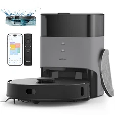 AIRROBO L40+ Self-Emptying Robotic Robot Vacuum and Mop 180Min Home Mapping