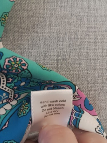 Love Your Assets By Sara Blakely Spanks Womens Size XL Swimsuit Paisley Beach - Picture 7 of 8