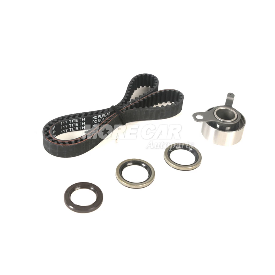 Kit de correia dentada conjunto de bomba de água para 1993-1997 Toyota Corolla Geo Prizm 1.6L 4AFE - Imagem 3 de 4