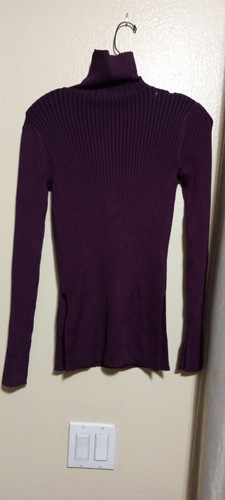 NEW BCBG MAXAZRIA JAXIN ZIP UP LS SWEATER TOP SIZE S $230 - Picture 6 of 10