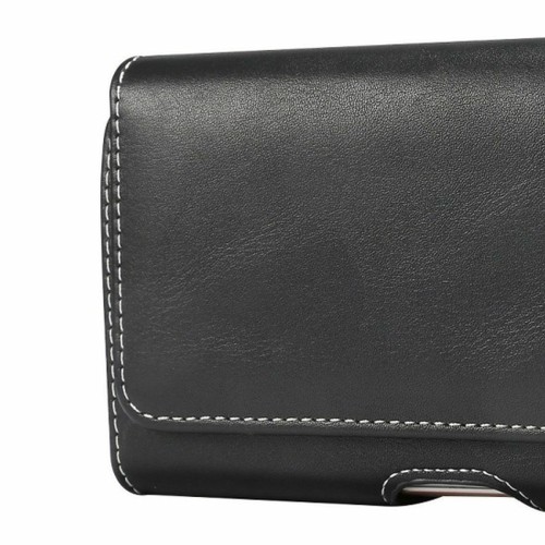for Huawei Ascend G500 Holster Horizontal Leather with Belt Loop New Design - Picture 6 of 7