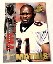 1997 Pinnacle Inside '97 #36 Terance Mathis Atlanta Falcons NFL