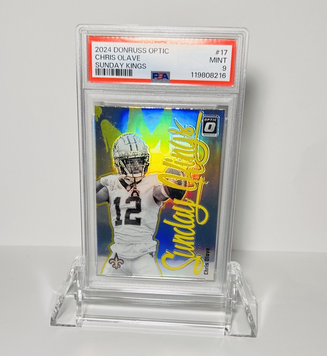 2024 Panini Donruss Optic - Sunday Kings Chris Olave #17 for