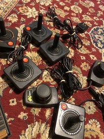 2 Atari 2600 System Bundle with Console, and joystick lot.