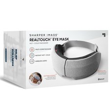 Sharper Image Eye Mask Massager Hot  Cold Spa Headache Pain Migraine Relief