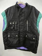 Vintage Bmw Motorrad Klepper Racing Vest Bomber Zip Jacket 90s