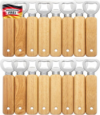 Holzflaschenöffner Set 16 Stück langlebig m...